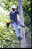 Pole climbing